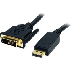 4xem 4XDPMDVIM15FT 15 ft. DisplayPort to DVI Video Cable Male to Male