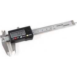 Unique Bargains Resolution 0.01mm Measure Tool LCD Electronic Digital Caliper 0-150mm Range