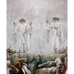 Posterazzi SAL9999349 The Ascension James Tissot 1836-1902 French Poster Print - 18 x 24 in.