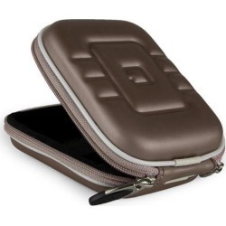 SumacLife Eva Compact Digital Camera Travel Carrying Case with Carabiner Key Chain (Gun Metal)