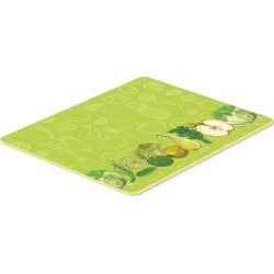 Fruits and Vegetables in Green Kitchen or Bath Mat 20x30 BB5135CMT