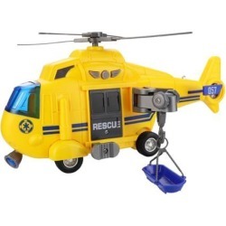 1/16 Multi-function Simulation Helicopter Toy Model Mini Aircraft Toy Yellow
