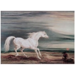 Posterazzi SAL2622082 Marengo the Barb Charger S.D. 1824 James Ward 1769-1859 British Poster Print - 18 x 24 in.