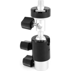 Global Bargains Camera Swivel Ball Head 360 Degree Flash Hot Shoe Umbrella Holder Stand Bracket