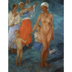 Posterazzi SAL261377 Morning 1917 Kuz ma Petrov-Vodkin 1878-1939 Russian State Russian Museum St Petersburg Russia Print - 18 x 24 in.