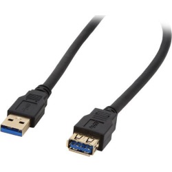 Coboc CY-U3-AAMF-3-BK USB 3.0 A Male to A Female Extension Cable