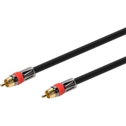 Monoprice 10ft High-quality Coaxial Audio/Video RCA CL2 Rated Cable - RG6/U 75ohm (for S/PDIF, Digital Coax, Subwoofer,