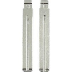 Uncut Insert Emergency Remote Key Blank Blade Replacement for Toyota 2pcs