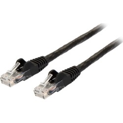 StarTech N6PATCH4BK StarTech.com Cat6 Patch Cable - 4 ft. - Black Ethernet Cable - Snagless RJ45 Cable - Ethernet Cord - Cat 6 Cable - 4 ft.