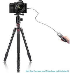 Neewer DSLR Camera Shutter Release Wired LCD Timer Remote Control Intervalometer Time-lapse Photography Device Compatible with RM-VPR1 Multi-Terminal