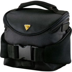 Topeak Compact Handlebar Bag/Fanny Pack with Fixer 8: Black