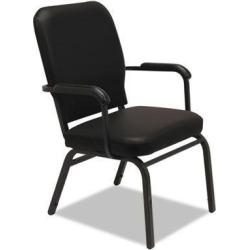 Alera Oversize Stack Chair with Fixed Padded Arms - ALEBT6516