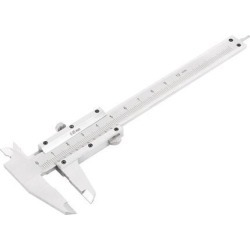 Unique Bargains D-01 0-100mm 0.02mm Precision Metalic Mechanical Vernier Caliper Measuring Tool
