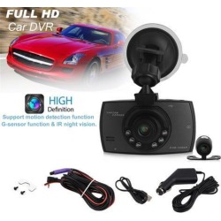 Dual Lens 1080P 2.7' G30 HD Car DVR Camera 170 degrees View Angle Dash Camera + Waterproof Car Rear view Camera