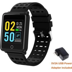 HYFAI F3 Fitness Tracker Smart Bracelet Fitness Wristband Smart Watch Waterproof Heart Rate Monitor Blood Pressure Multiple Sport Mode for iOS and.