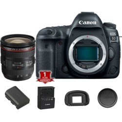 Canon EOS 5D Mark III DSLR Camera (Body Only) (International Model) with 24-70mm f/4L Lens Kit