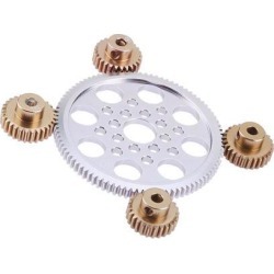 Motor Pinion 20T Gear Metal RC Parts Toys for 1/10 RC Drift Car Accessory