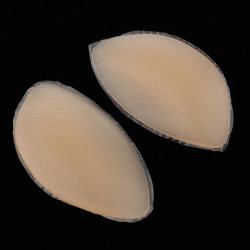 Silicone Bra Insert Pads Push Up Breast Enhancers Skin Color