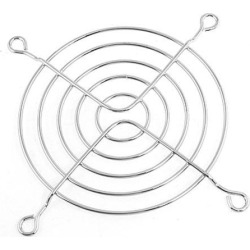 Unique Bargains 5 x Axial 90mm Cooling Fan Grill Metal Wire Finger Guards