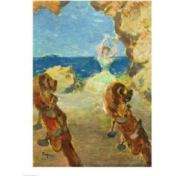 Posterazzi BALXKH141384LARGE The Ballet Dancer 1891 Poster Print by Edgar Degas - 24 x 36 in. - Large