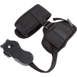 Professional Digital Film DSLR Camera Hand Grip Strap with Metal Plate by USA Gear - Works With Canon PowerShot SX410 IS, SX420 IS, SX540 HS, SX530 HS