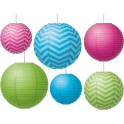 Teacher Created Resources Paper Design Lanterns Set I - (Lantern) Shape - Easy to Use - Assorted - Paper - 2 / Set TCR6