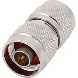 Unique Bargains Male to Male N Type Plug Straight Connector Adapter New