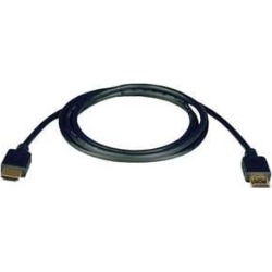 Tripp Lite High Speed HDMI Cable, Ultra HD 4K x 2K, Digital Video with Audio (M/M), Black, 6-ft. (P568-006)