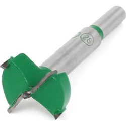 28mm Cutting Dia Carpenter Woodworking Carbide Tip Hinge Boring Bit Green