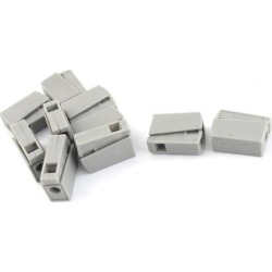 AC 250V 1.0-2.5mm2 0.5-2.5mm2 Press Release Type Wire Quick Connector 10 Pcs
