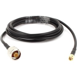 Unique Bargains N Type Male to RP-SMA Male RG58 Connector Antenna Extension Coaxial Cable
