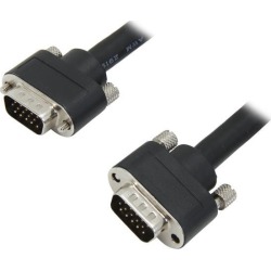 C2G 50222 VGA Cable - Select VGA Video Cable M/M, In-Wall CMG-Rated, Black (150 Feet, 45.72 Meters)