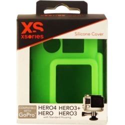XSories Silicone Cover Case for GoPro Hero, Hero 3, 3+ and Hero 4 - Green