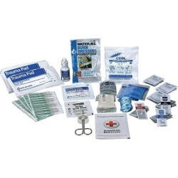 ANSI 2015 Compliant First Aid Kit Refill, Class A, 25 People, 89 Pieces 90583