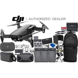 DJI Mavic Air Drone Quadcopter (Onyx Black) 3-Battery Fly More Combo Ultimate Bundle