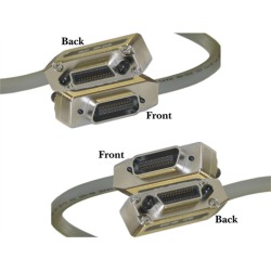 Cable Wholesale IEEE-488 (GPIB / HPIB) CN24 Male / Female - CN24 Male / Female 2 Meters (6.6 ft)
