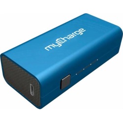OEM myCharge AMP Mini BLUE 2200 mAh Portable Power Bank AM22B-A Fast Charging