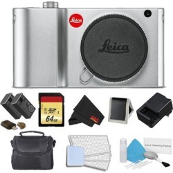 Leica TL2 Mirrorless Digital Camera (Silver) Memory Kit