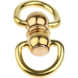 Brass Swivel Trigger Snap Clip Hook Buckle Lobster Clasp Hanger Keychain 2