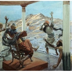 Posterazzi SAL999213 The Bad News James Tissot 1836-1902 French Jewish Museum New York Poster Print - 18 x 24 in.