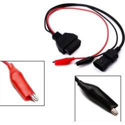 3 Pin to 16 Pin OBD2 OBDII Adapter Connector Scanner Cable for Fiat Alfa Lancia