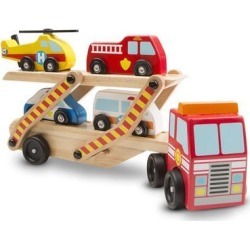 Emergency Vehicle Carrier - Vehicle Toy by Melissa & Doug (4610)