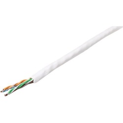 StarTech.com WIR5ECMRWH 1000 ft. Solid UTP Riser Ethernet Cable - Bulk Roll