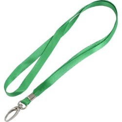 Unique Bargains Unique Bargains 2 Pcs Green Nylon String Cord Keys Holding Lanyard 16.5'