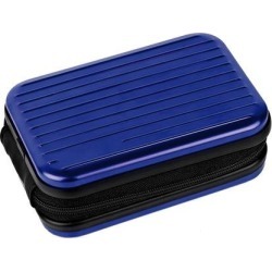 Blue Pascal Metal Camera Case fits Canon PowerShot S110