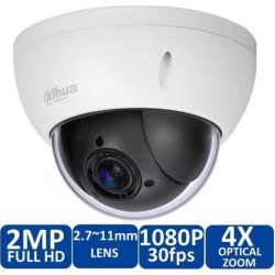 Dahua Original SD22204T-GN IP Network Camera English Firmware Full HD 2MP 4x Zoom Mini PTZ Dome Camera CCTV PoE WDR 2.7mm~11mm IK10 IP66 Tripwire,
