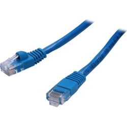 C2G 15212 Cat5e Cable - Snagless Unshielded Ethernet Network Patch Cable, Blue (25 Feet, 7.62 Meters)