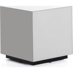 SONOROUS STB-45 All Glass Cube Side Table / Night Stand