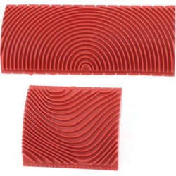 Rubber Wood Grain Graining Wall Art Paint Painting Decoration DIY Tool 2 in 1