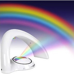 Fashion Rainbow Light for child girls LED rainbow light Projector Romantic Projection Lamp night Light Atmosphere lamps